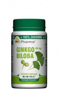 BIO Pharma Ginkgo biloba 40 mg tbl 90+90