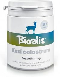 Bioalis Kozie kolostrum 180 tob.