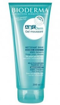 BIODERMA ABCDerm Moussant jemný čistiaci gél 1x200 ml