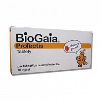 BioGaia ProTectis žuvacie tablety jahodová príchuť 1x10 ks