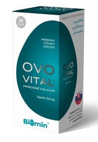 BIOMIN OVOVITAL prírodné CALCIUM cps 1x30 ks