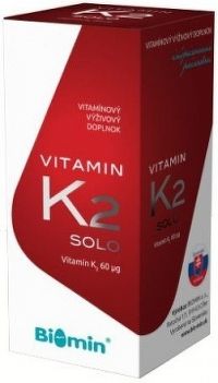BIOMIN VITAMIN K2 SOLO cps 1x30 ks