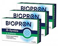 Biopron IB-Symbio + Vláknina vrecúška 14 ks AKCE 2+1