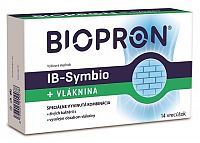 BIOPRON IB-Symbio + Vláknina vrecúška 1x14 ks