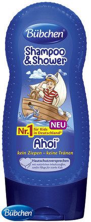 BUBCHEN KIDS SHP+SPRCH. GÉL 2v1 AHOJ NÁMORNÍK 1x230 ml