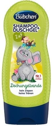 BUBCHEN KIDS SHP+SPRCH. GÉL 2v1 PARTIČKA Z DŽUNGLE 1x230 ml