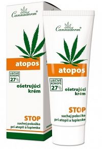 Cannaderm ATOPOS ošetrujúci krém na atopiu a psoriázu 1x75 g