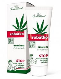 Cannaderm ROBÁTKO emoliens premasťujúci krém pri atopii 1x75 g