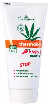 Cannaderm THERMOLKA hrejivé mazanie na svaly a kĺby 1x200 ml