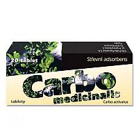 CARBO MEDICINALIS tbl 1x20 ks