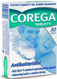 COREGA BIO Tabs antibakteriálne čistiace tablety 1x30 ks