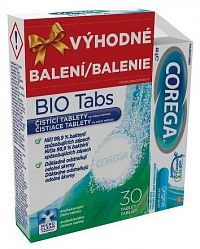 COREGA Original EXTRA SILNÝ + BIO TABS fixačný krém 40 g + antibakteriálne čistiace tablety 30 ks 1x