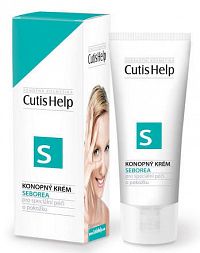 CutisHelp SEBOREA konopný krém - nový pri nadmernom mazotoku 1x30 ml