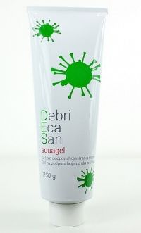 DebriEcaSan aquagel dermálny gél na ranu 1x250 g