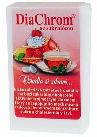 DiaChrom so sukralózou tbl 1x80 ks