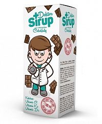 Doktor Sirup kalciový sirup s príchuťou Čokolády 1x100 ml