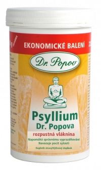 DR. POPOV PSYLLIUM rozpustná vláknina 1x240 g