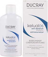 DUCRAY KÉLUAL DS SHAMPOOING šampón proti lupinám a ich opakovanému návratu 1x100 ml