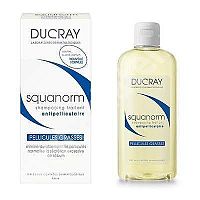 DUCRAY SQUANORM - PELLICULES GRASSES Šampón proti mastným lupinám 1x200 ml