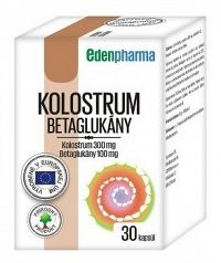 EDENPharma KOLOSTRUM BETAGLUKÁNY cps 1x30 ks