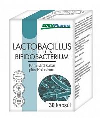 EDENPharma LACTOBACILLUS PLUS BIFIDOBACTERIUM cps 1x30 ks