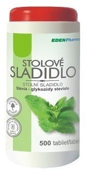 EDENPharma STOLOVÉ SLADIDLO - Stevia tbl 1x500 ks