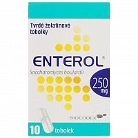 Enterol 250 mg kapsuly cps dur 1x10 ks