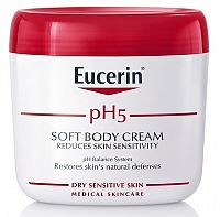 Eucerin pH5 telový krém pre citlivú pokožku 1x450 ml