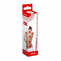 FIXAplast WARM Hrejivý relaxačný gél 1x40 g