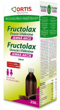 Fructolax Ovocie a vláknina SIRUP 1x250 ml