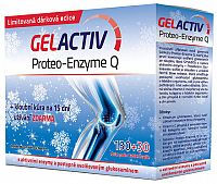 GELACTIV Proteo-Enzyme Q Vianoce 2015 tbl 130+30 navyše