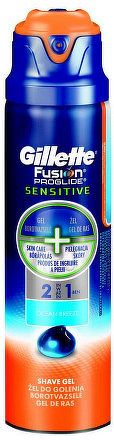 GILETTE Fus ProGlide Sensitive Gel na holenie 2v1 Ocean Breeze 170ml