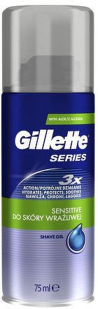 GILETTE Gel na holenie SERIES CITLIVY 75ML