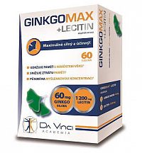 GINKGO MAX + LECITIN - DA VINCI cps 1x60 ks