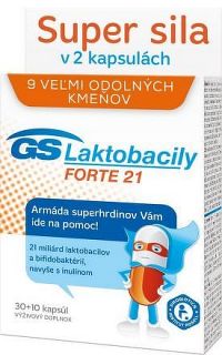 GS Laktobacily FORTE 21cps 30+10