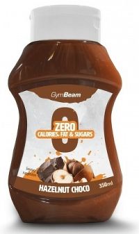 GymBeam Hazelnut Choco 350 ml hazelnut chocolate