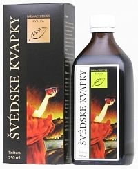 HANUS ŠVÉDSKE KVAPKY gtt 1x250 ml