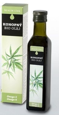 HEALTH LINK BIO Konopný olej 250ml