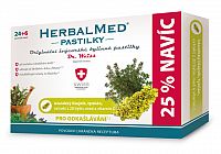 HERBALMED PASTILKY pre odkašliavanie - Dr.Weisspastilky 24+6 navyše