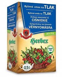 HERBEX Bylinná zmes na TLAK záparové vrecúška 20x3 g