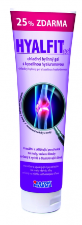 HYALFIT gél hrejivý bylinný gél s kys. hyalurónovou 1x150 ml