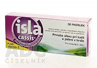 ISLA CASSIS plus vitamín C pastilky 1x30 ks