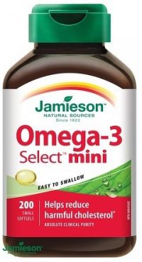 J - Omega-3 Select Mini žel. kaps. 200tbl.