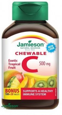 J - Vitamín C 500mg tropic 120tbl