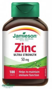 J - Zinc 50mg 100tbl.