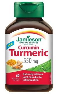 Jamieson Curcumin Turmeric 550mg 60cps.