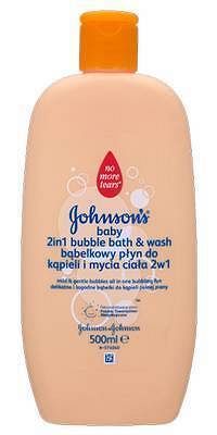 JOHNSON´S Baby bublinkový kúpeľ a umývací gél 2v1 1x500 ml