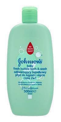 JOHNSON´S Baby Fresh bublinkový kúpeľ a gél 2v1 1x500 ml