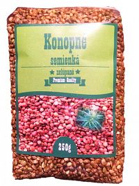 Konopné semienká nelúpané celé 250g SR