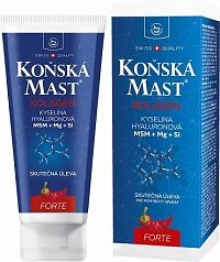 KONSKÁ MASŤ S KOLAGÉNOM FORTE hrejivá masážny gél, 1x200 ml